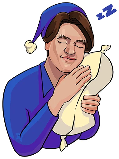 😴 Стикер «Денис Гиряев» для Telegram