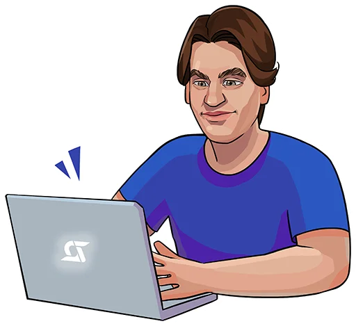 👨‍💻 Стикер «Денис Гиряев» для Telegram