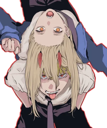 😈 Стикер «Denji Chainsaw Man» для Telegram