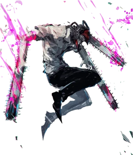 😈 Стикер «Denji Chainsaw Man» для Telegram