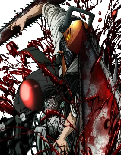 😈 Стикер «Denji Chainsaw Man» для Telegram