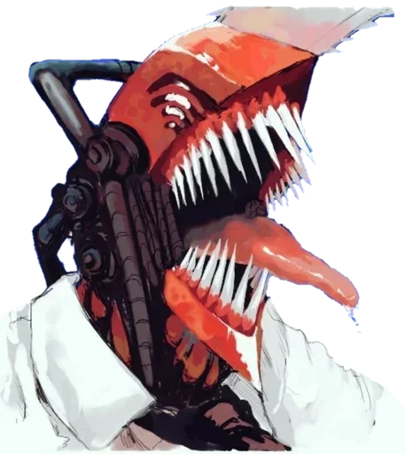 😈 Стикер «Denji Chainsaw Man» для Telegram