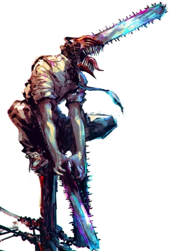 😈 Стикер «Denji Chainsaw Man» для Telegram