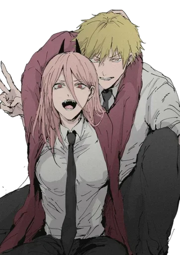 😈 Стикер «Denji Chainsaw Man» для Telegram
