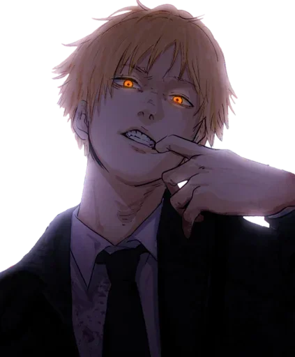😈 Стикер «Denji Chainsaw Man» для Telegram