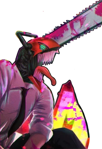 😈 Стикер «Denji Chainsaw Man» для Telegram
