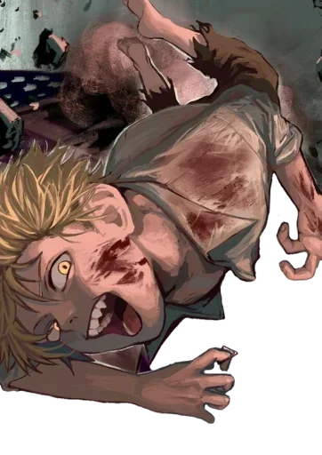😈 Стикер «Denji Chainsaw Man» для Telegram