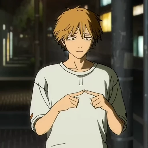 🍊 Стикер «Denji» для Telegram