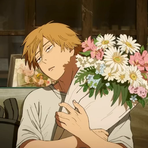🍊 Стикер «Denji» для Telegram