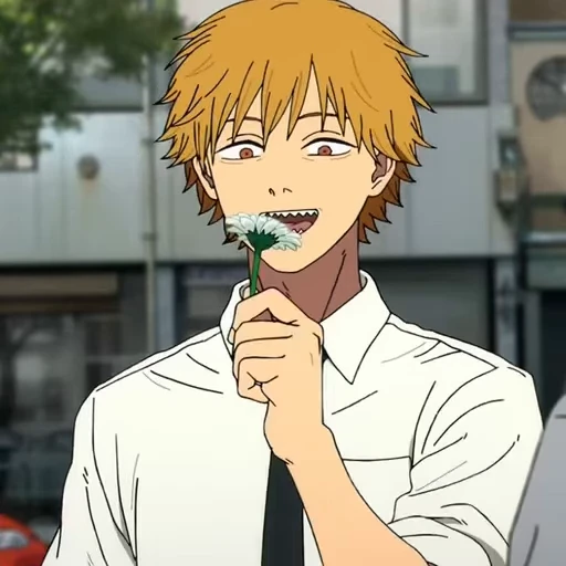 🍊 Стикер «Denji» для Telegram