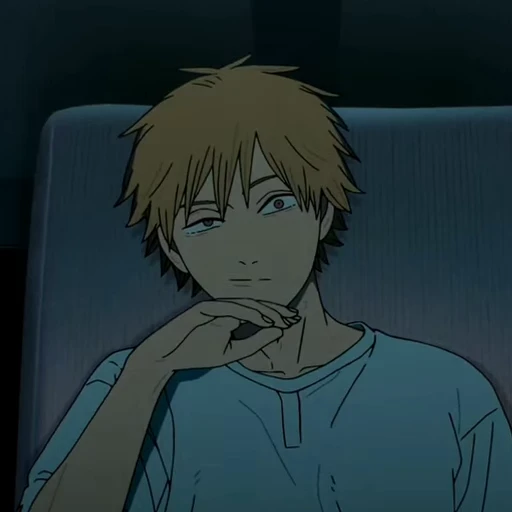 🍊 Стикер «Denji» для Telegram