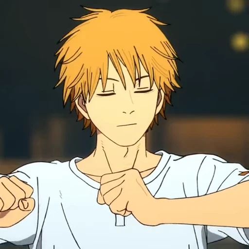 🍊 Стикер «Denji» для Telegram