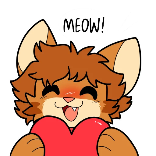 😸 Стикер «Denni» для Telegram