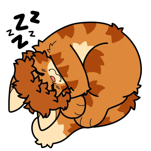 😴 Стикер «Denni» для Telegram
