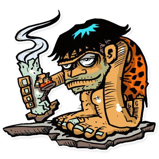 👺 Стикер «Denstick» для Telegram