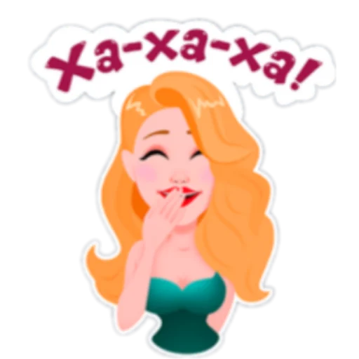 😂 Стикер «День с Тиной» для Telegram