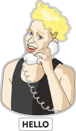 👋 Стикер «Depeche Mode Stickers» для Telegram