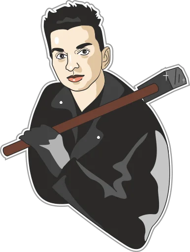 👊 Стикер «Depeche Mode Stickers» для Telegram