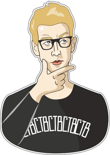🤔 Стикер «Depeche Mode Stickers» для Telegram
