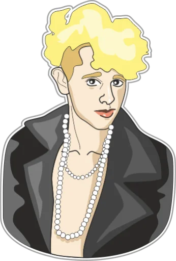 💋 Стикер «Depeche Mode Stickers» для Telegram
