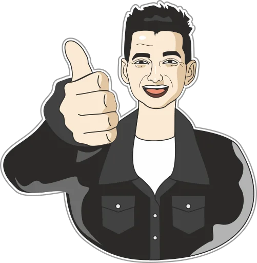 👍 Стикер «Depeche Mode Stickers» для Telegram