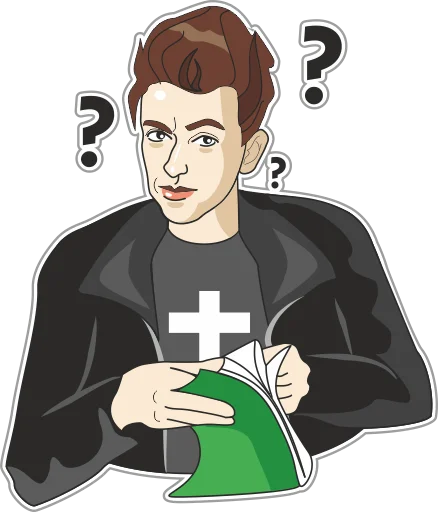 🧐 Стикер «Depeche Mode Stickers» для Telegram