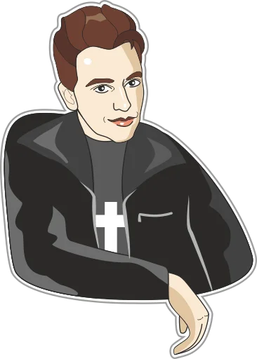 😏 Стикер «Depeche Mode Stickers» для Telegram