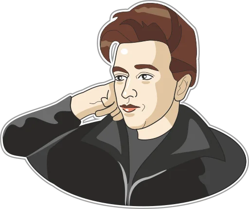 🙄 Стикер «Depeche Mode Stickers» для Telegram