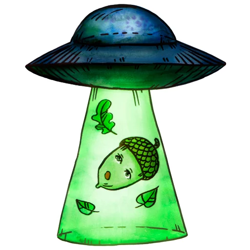 👽 Стикер «DEREVOROD» для Telegram