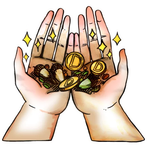 💰 Стикер «DEREVOROD» для Telegram