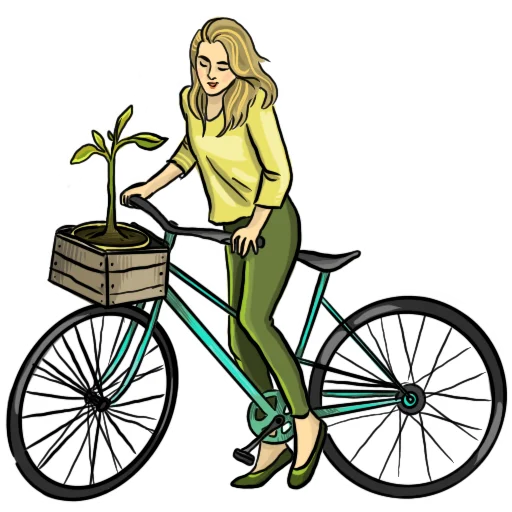 🚴‍♀️ Стикер «DEREVOROD» для Telegram