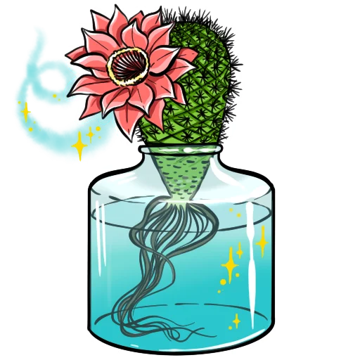 🌵 Стикер «DEREVOROD» для Telegram