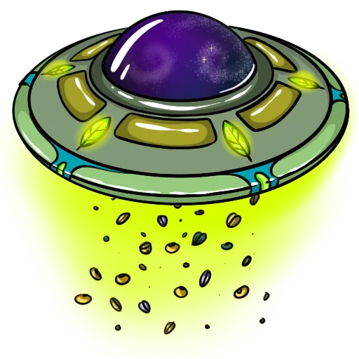 🛸 Стикер «DEREVOROD» для Telegram
