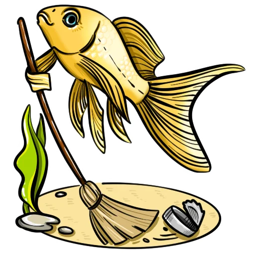 🐠 Стикер «DEREVOROD» для Telegram