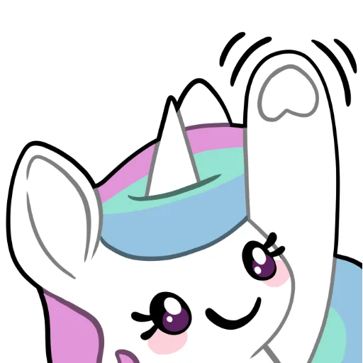 👋 Стикер «Derp Celestia» для Telegram