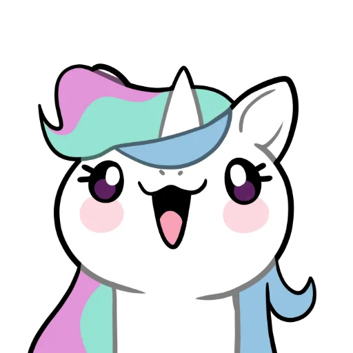 Стикерпак Derp Celestia для Telegram