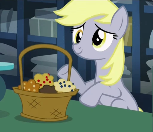 🧁 Стикер «Derpy» для Telegram