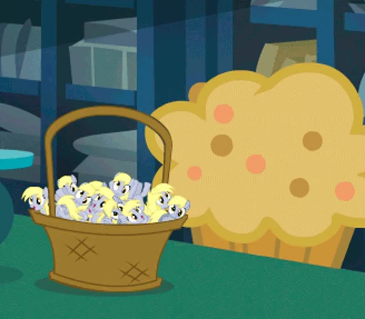 🧁 Стикер «Derpy» для Telegram