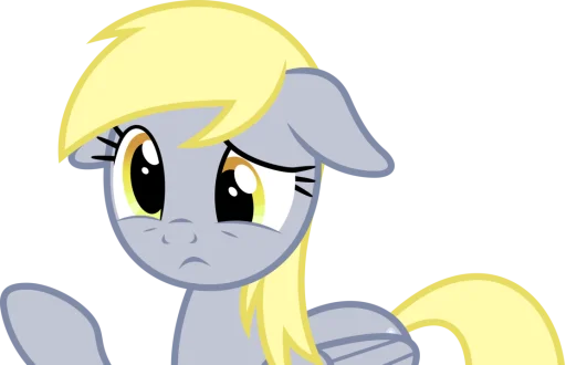 😔 Стикер «Derpy» для Telegram