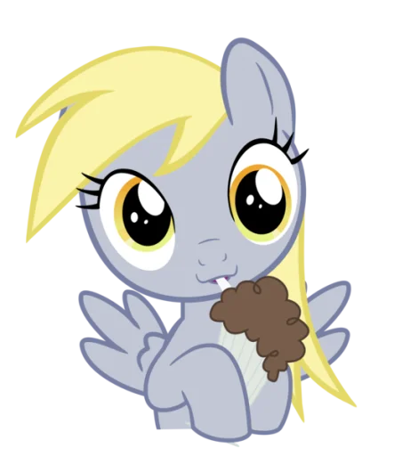 👅 Стикер «Derpy» для Telegram