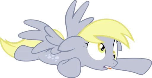 ✌️ Стикер «Derpy» для Telegram