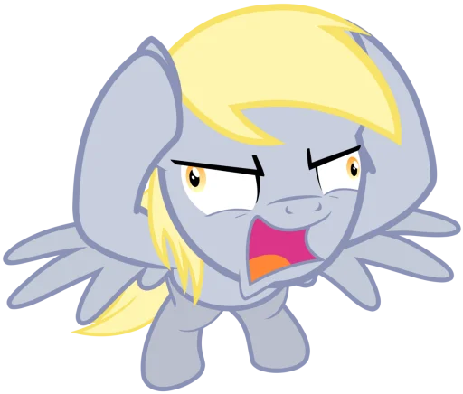 😡 Стикер «Derpy» для Telegram