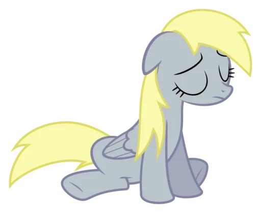 😔 Стикер «Derpy» для Telegram