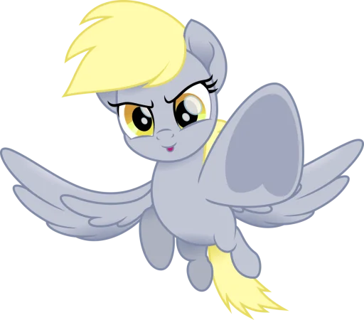 ✌️ Стикер «Derpy» для Telegram