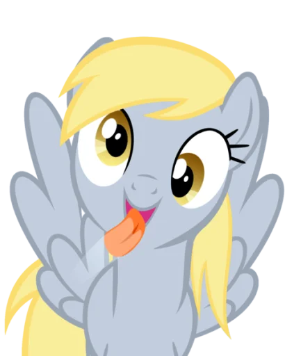 🤪 Стикер «Derpy» для Telegram