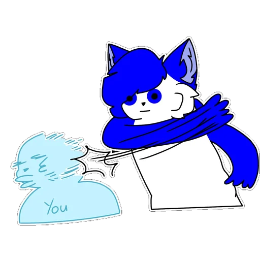 🖐 Стикер «Dery The Fox» для Telegram