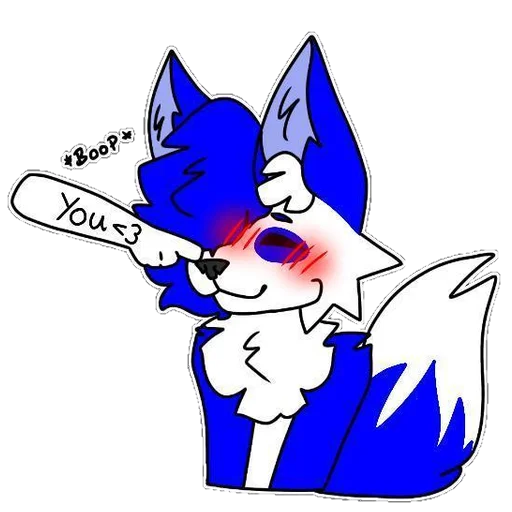 👉 Стикер «Dery The Fox» для Telegram