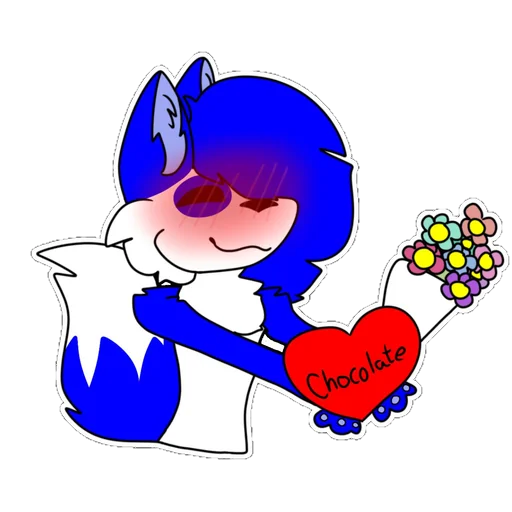 💝 Стикер «Dery The Fox» для Telegram