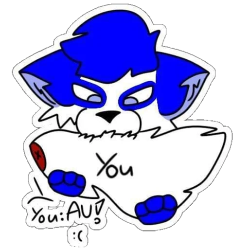 🦷 Стикер «Dery The Fox» для Telegram