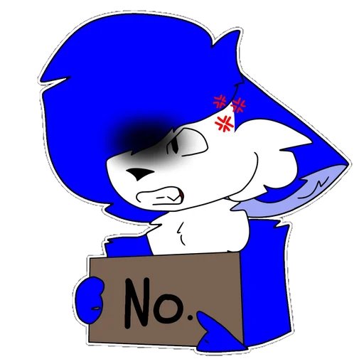 👎 Стикер «Dery The Fox» для Telegram